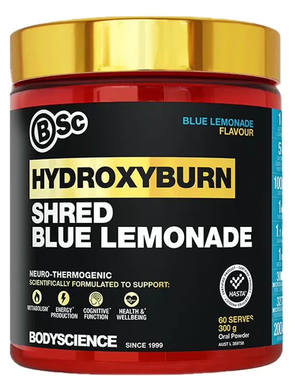 Body Science BSc - HydroxyBurn Shred - 60 Serves