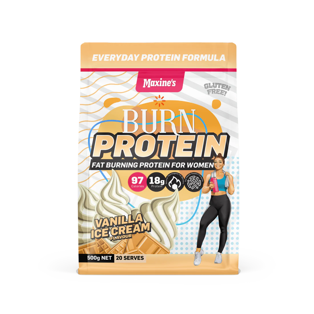 Maxine's Burn Protein Powder