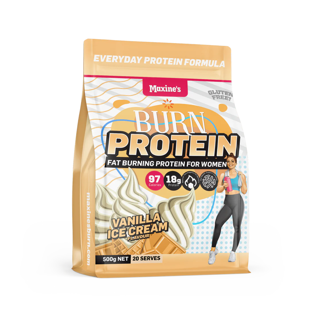 Maxine's Burn Protein Powder