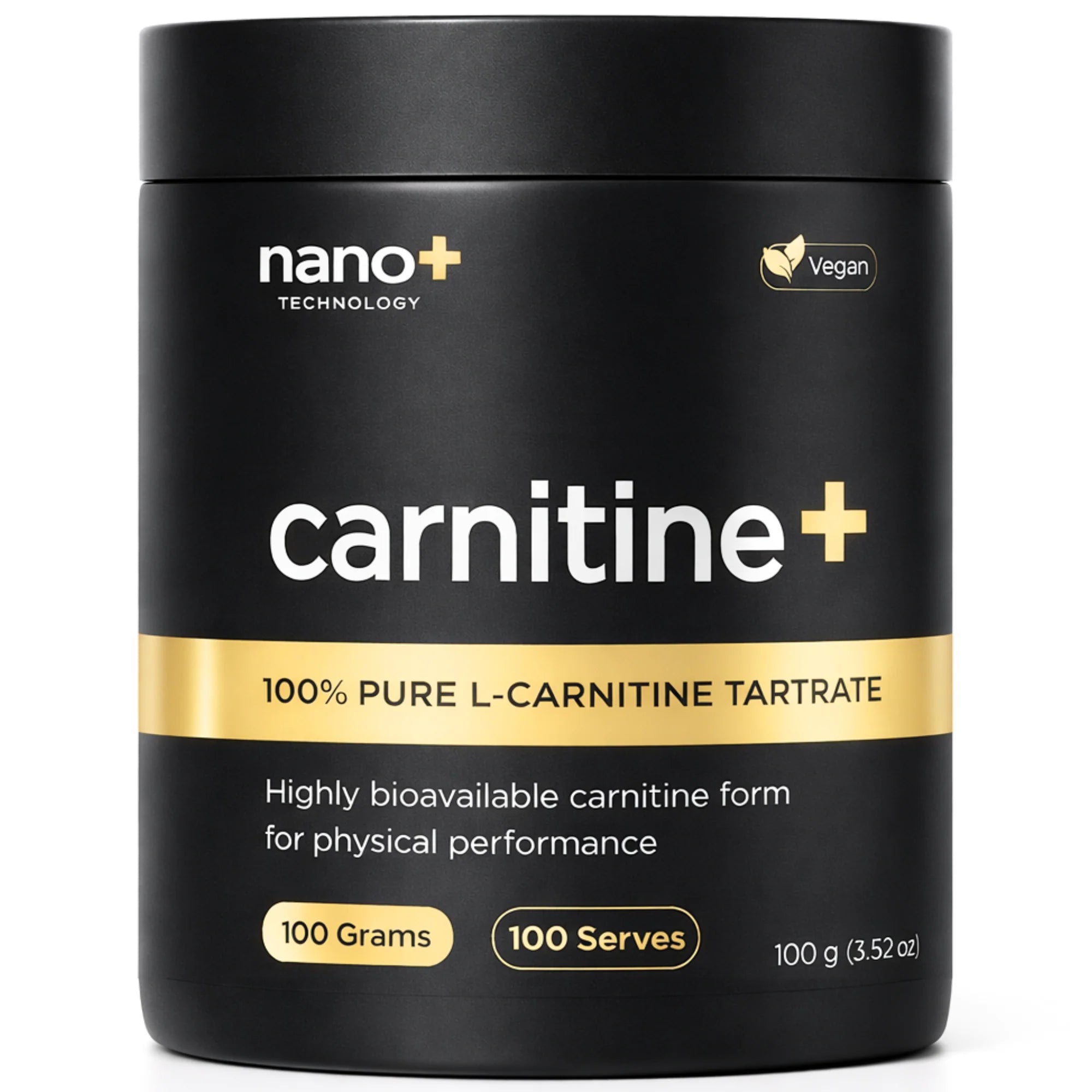 Nano+ Technology - L-Carnitine Tartrate Powder - Pharma Grade