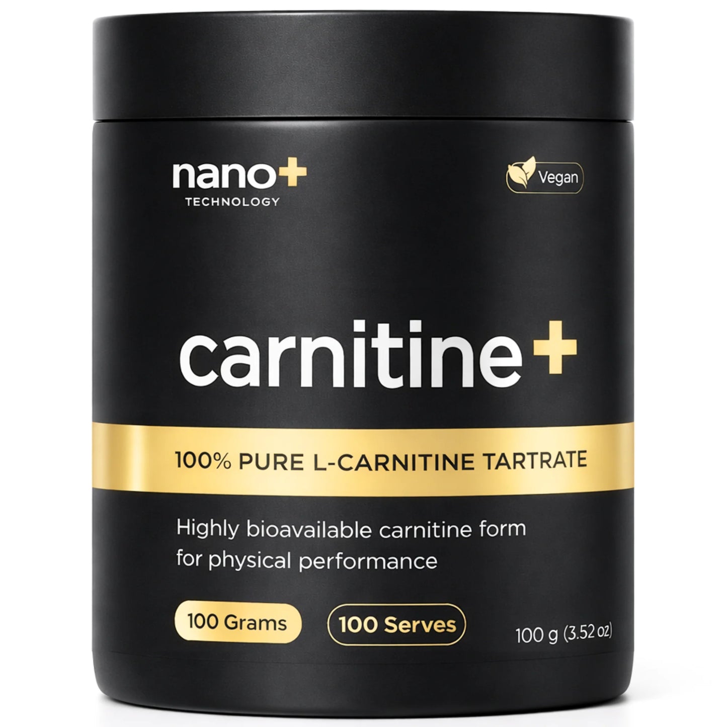 Nano+ Technology - L-Carnitine Tartrate Powder - Pharma Grade