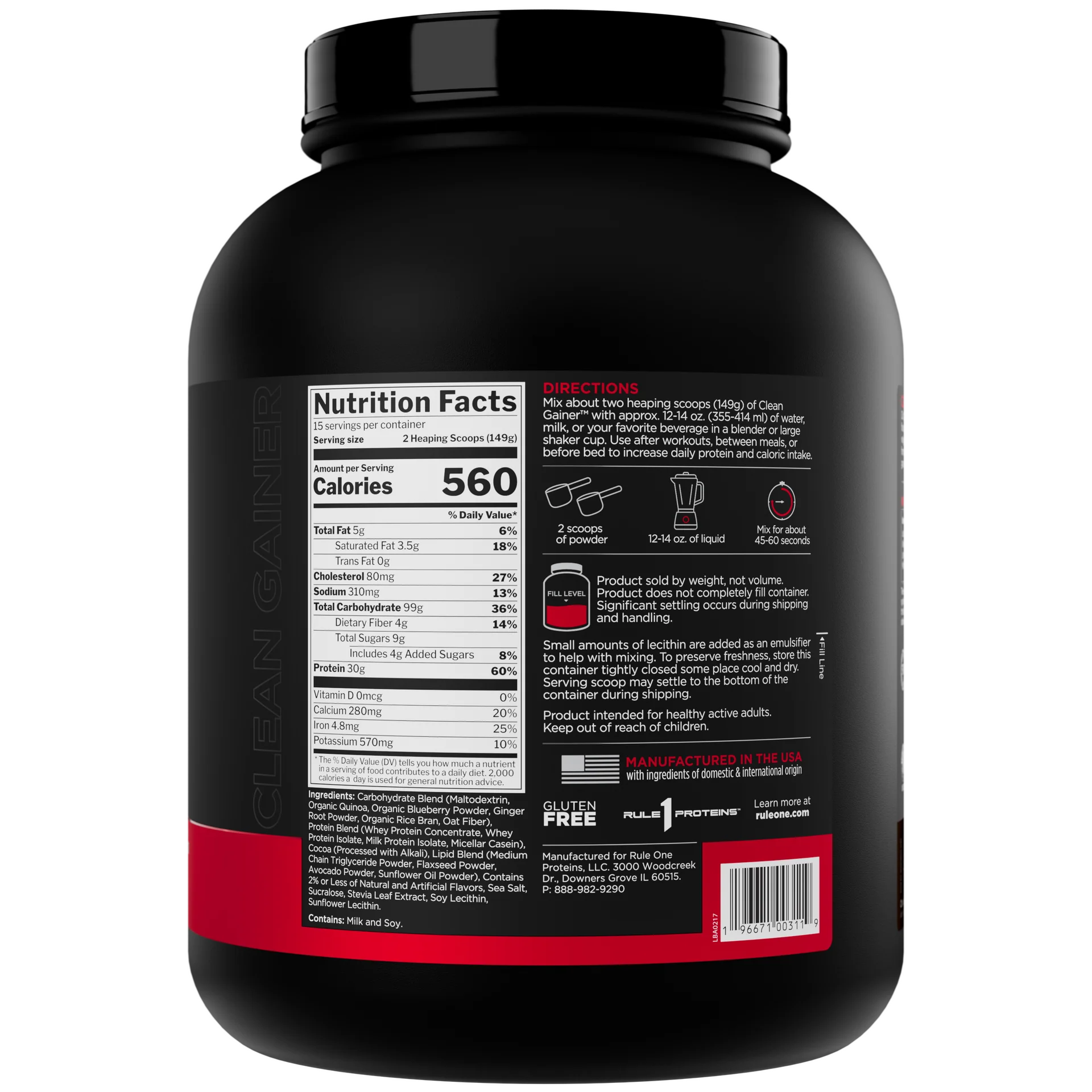 Rule 1 - Clean Gainer