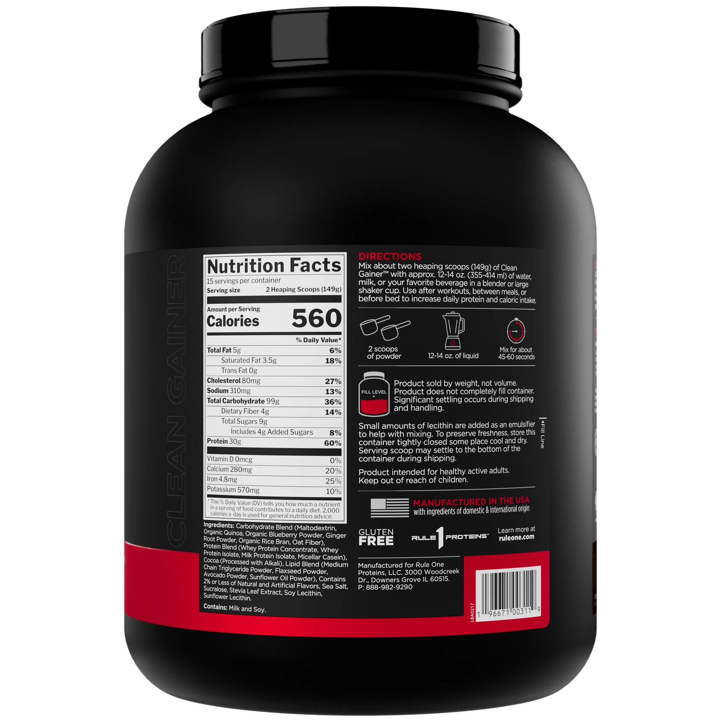 Rule 1 - Clean Gainer