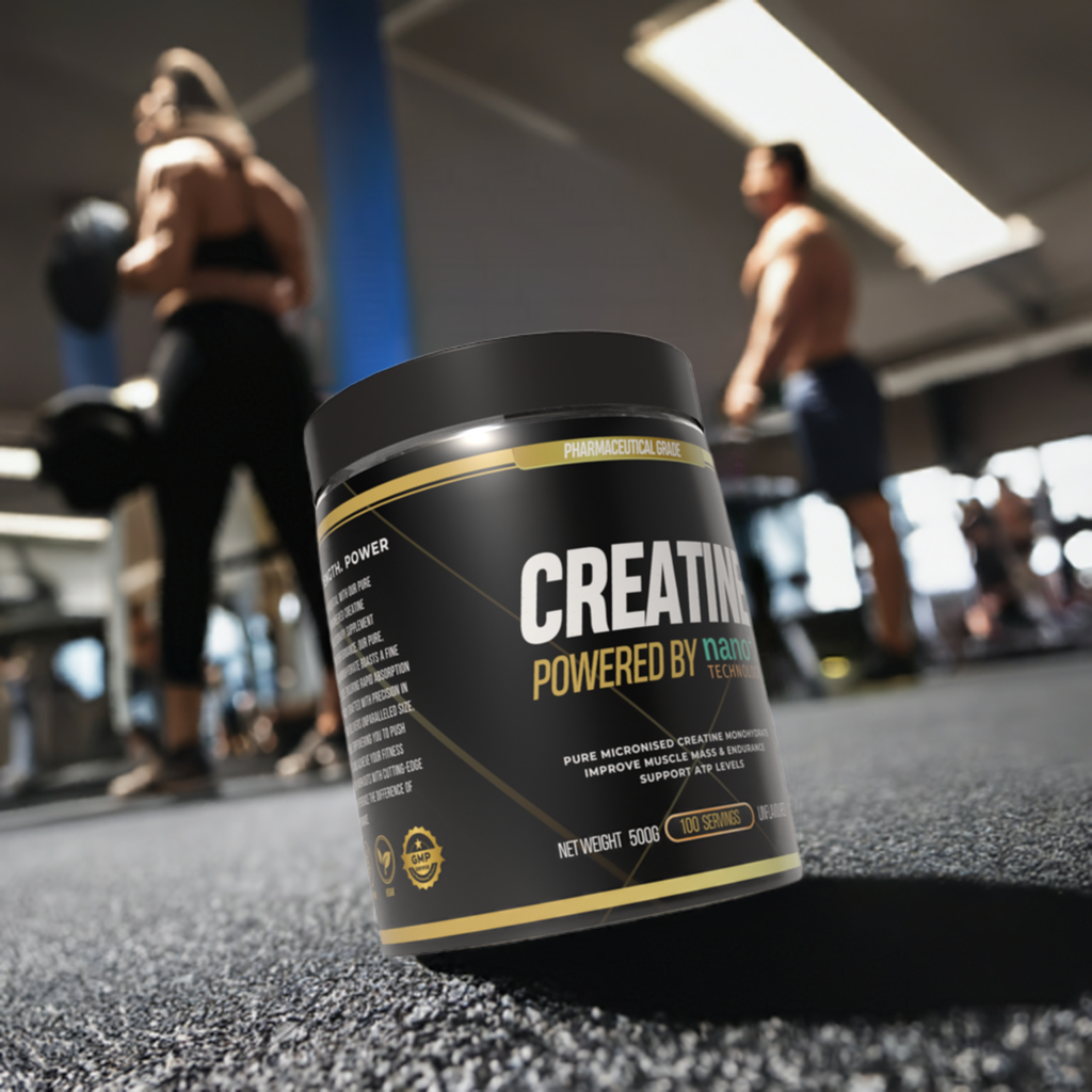 Creatine Monohydrate Powder German Engineered with Nano+ Technology 500g