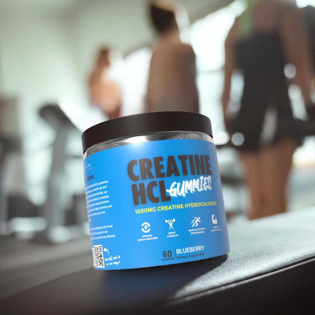 Creatine HCL Gummies Blueberry Flavour