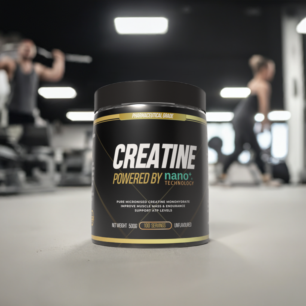 Creatine Monohydrate Powder German Engineered with Nano+ Technology 500g