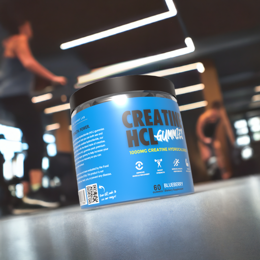 Creatine HCL Gummies Blueberry Flavour