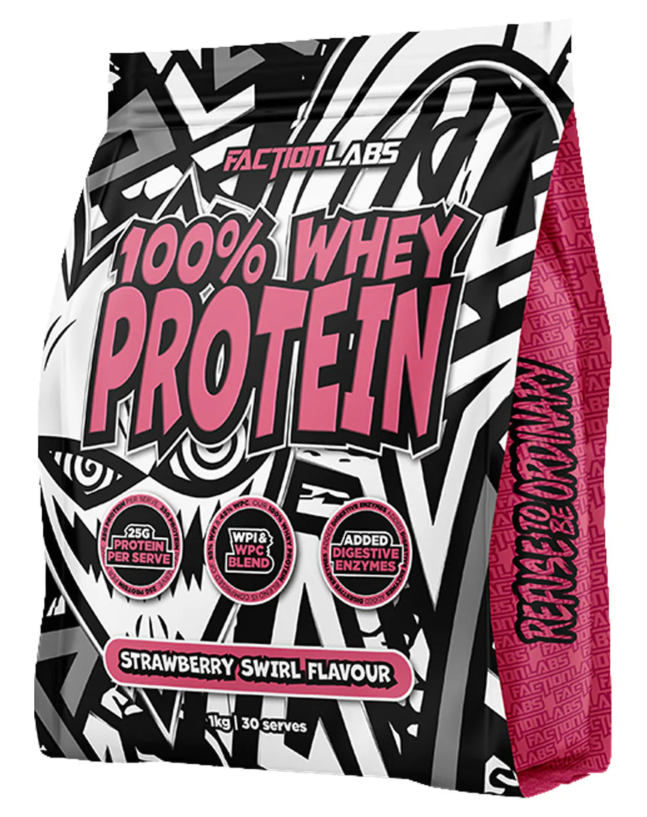 Faction Labs - 100% Whey Protein - 30 Serves