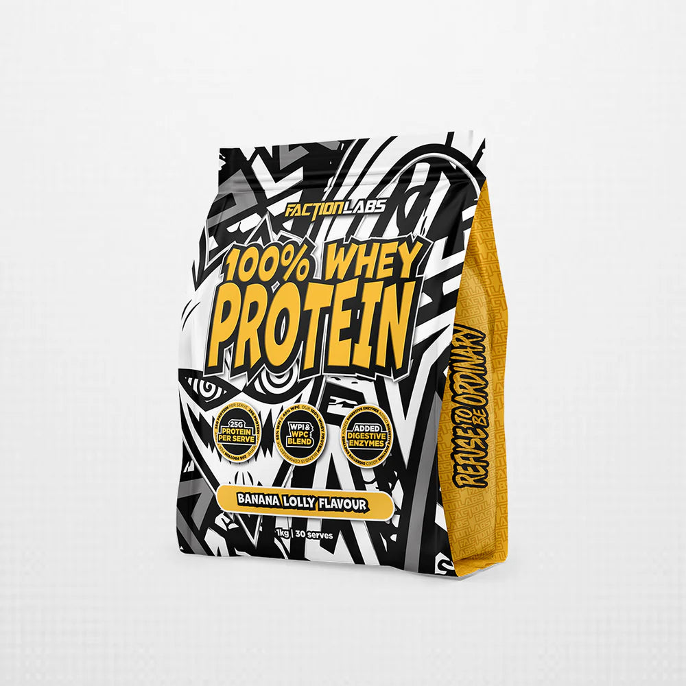 Faction Labs - 100% Whey Protein - 30 Serves