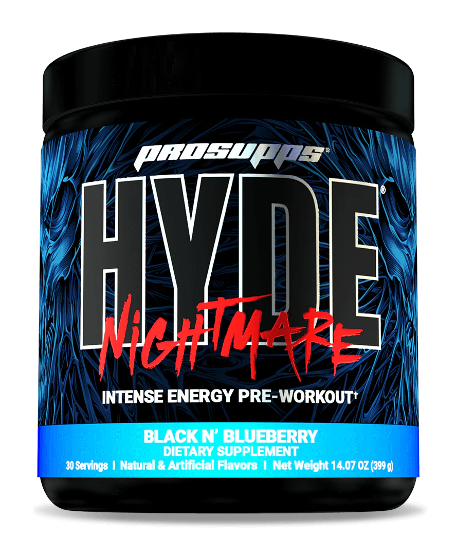 ProSupps HYDE NIGHTMARE V2 Intense Pre Workout 30 Servings Onyx Supplements