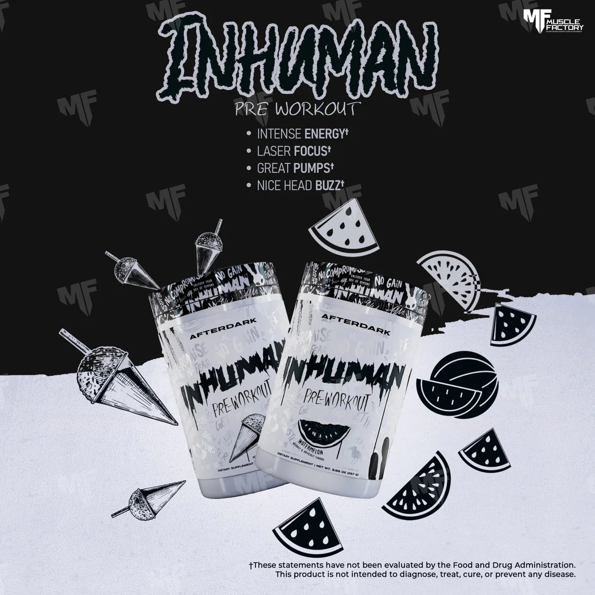 AfterDark Supplements - Inhuman - 20 Serves