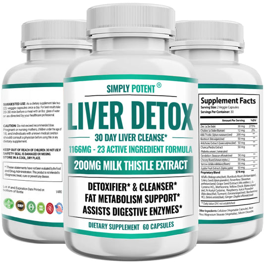 Simply Potent - Liver Detox - 60 Capsules