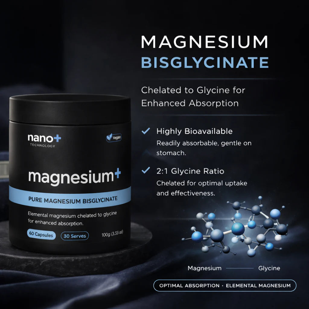 Nano+ Technology - Magnesium Glycinate