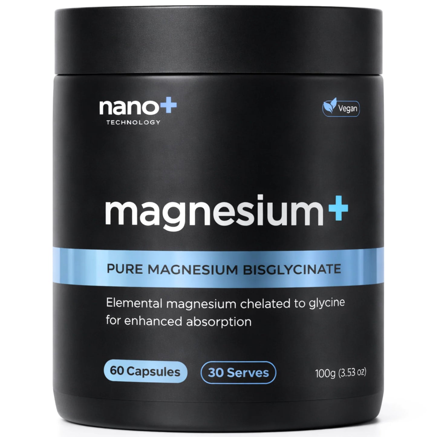 Nano+ Technology - Magnesium Glycinate