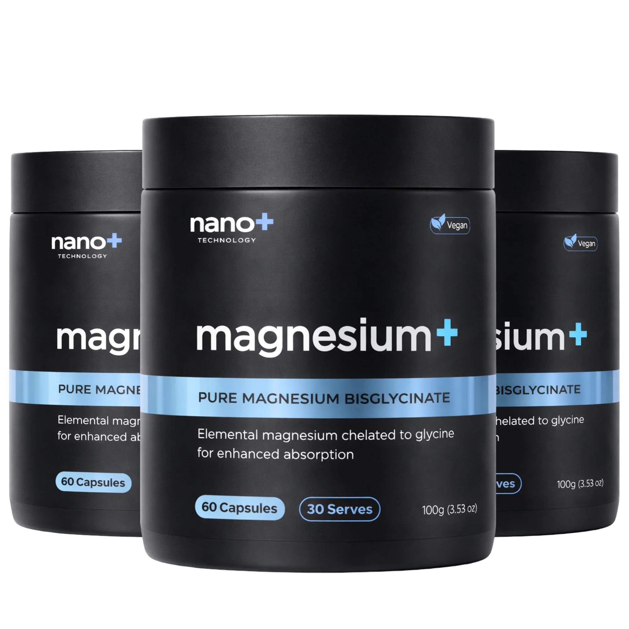 Nano+ Technology - Magnesium Glycinate