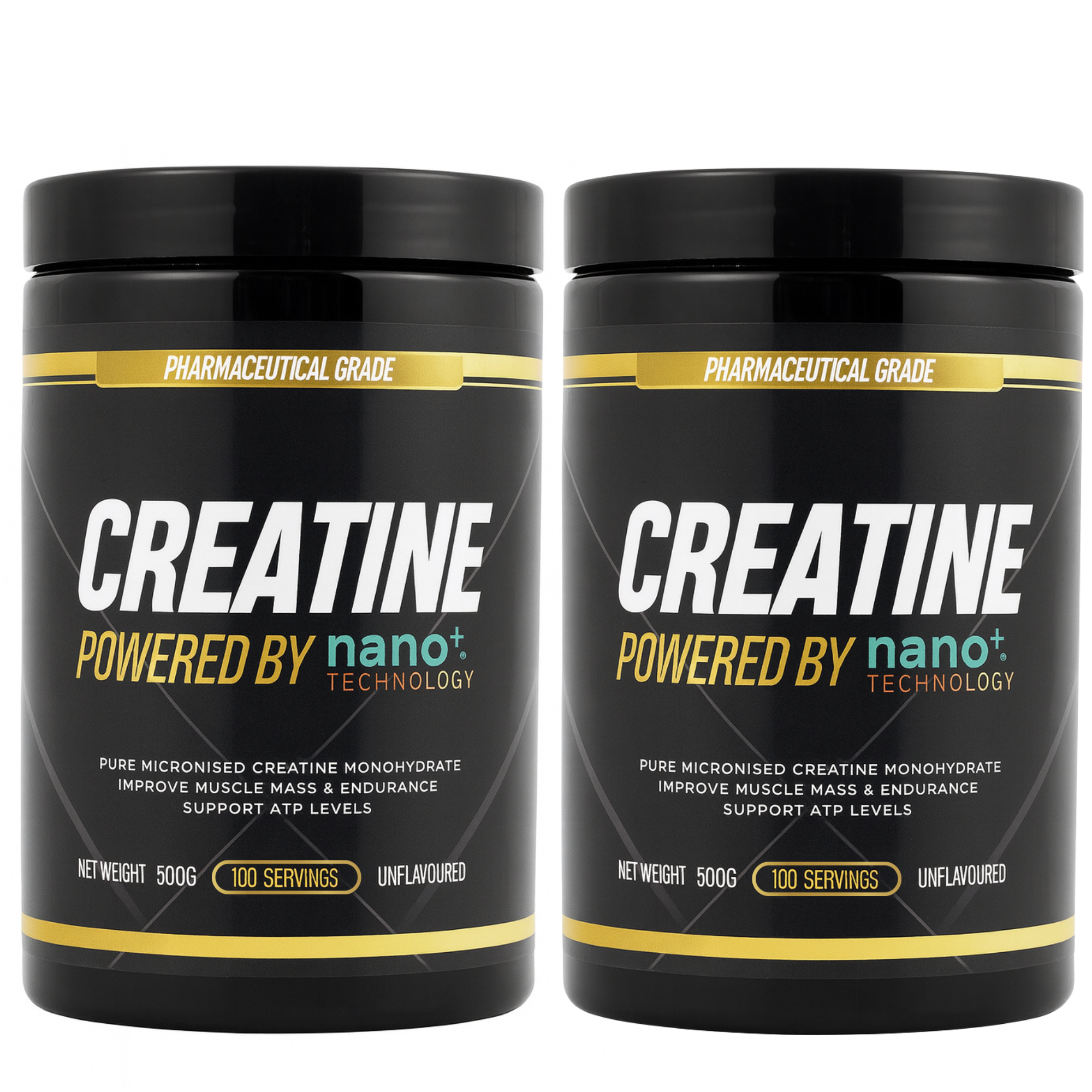 Creatine Monohydrate Powder German Engineered with Nano+ Technology 500g