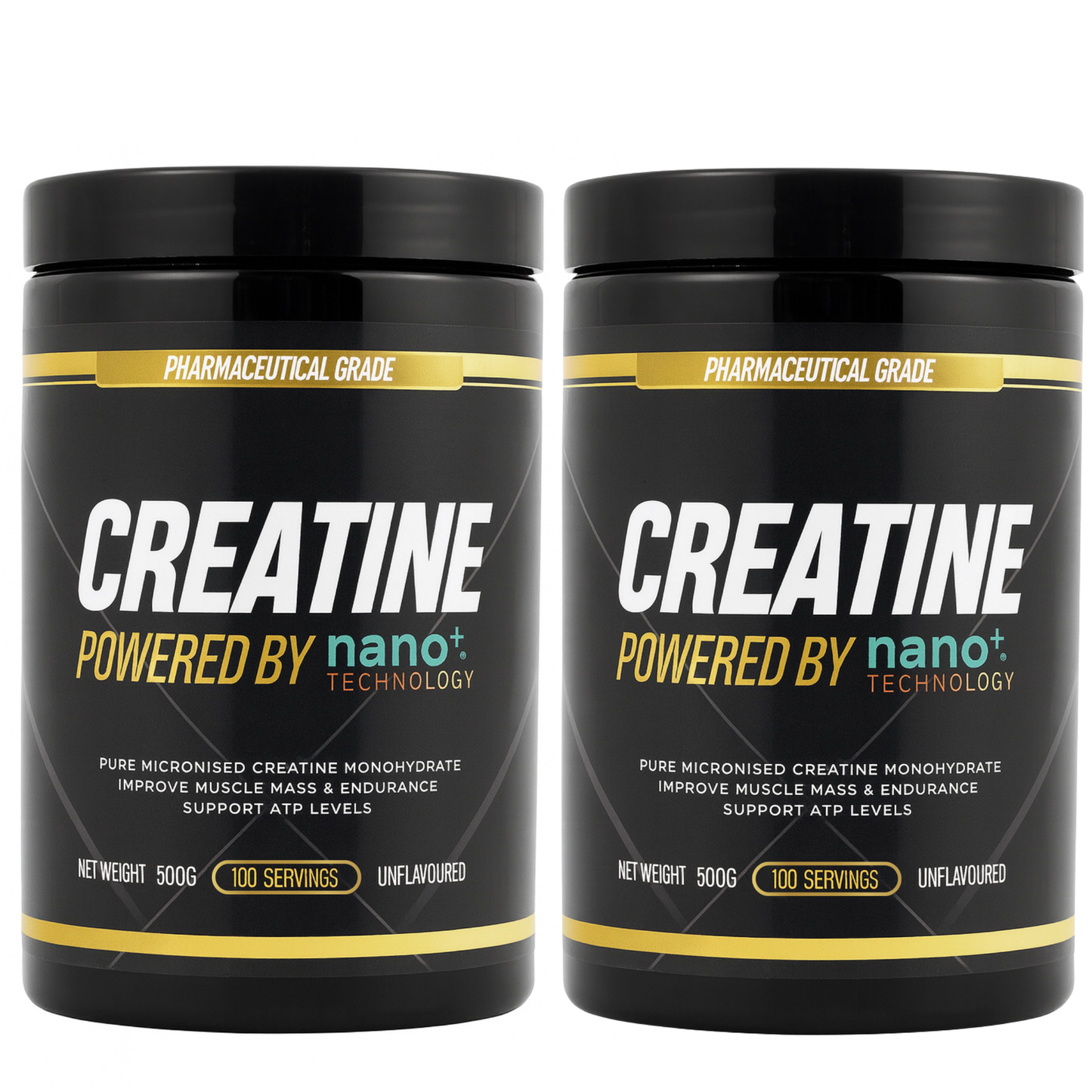 Creatine Monohydrate Powder German Engineered with Nano+ Technology 500g