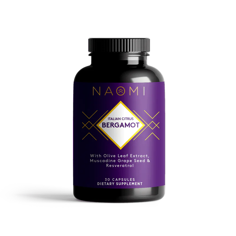 NAOMI Italian Citrus Bergamot Supplement for Cholesterol & Cardiovascular Health