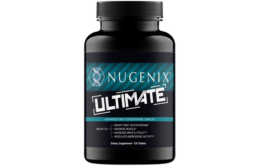 Nugenix ULTIMATE Free Testosterone Booster Supplement for Men 120 Capsules