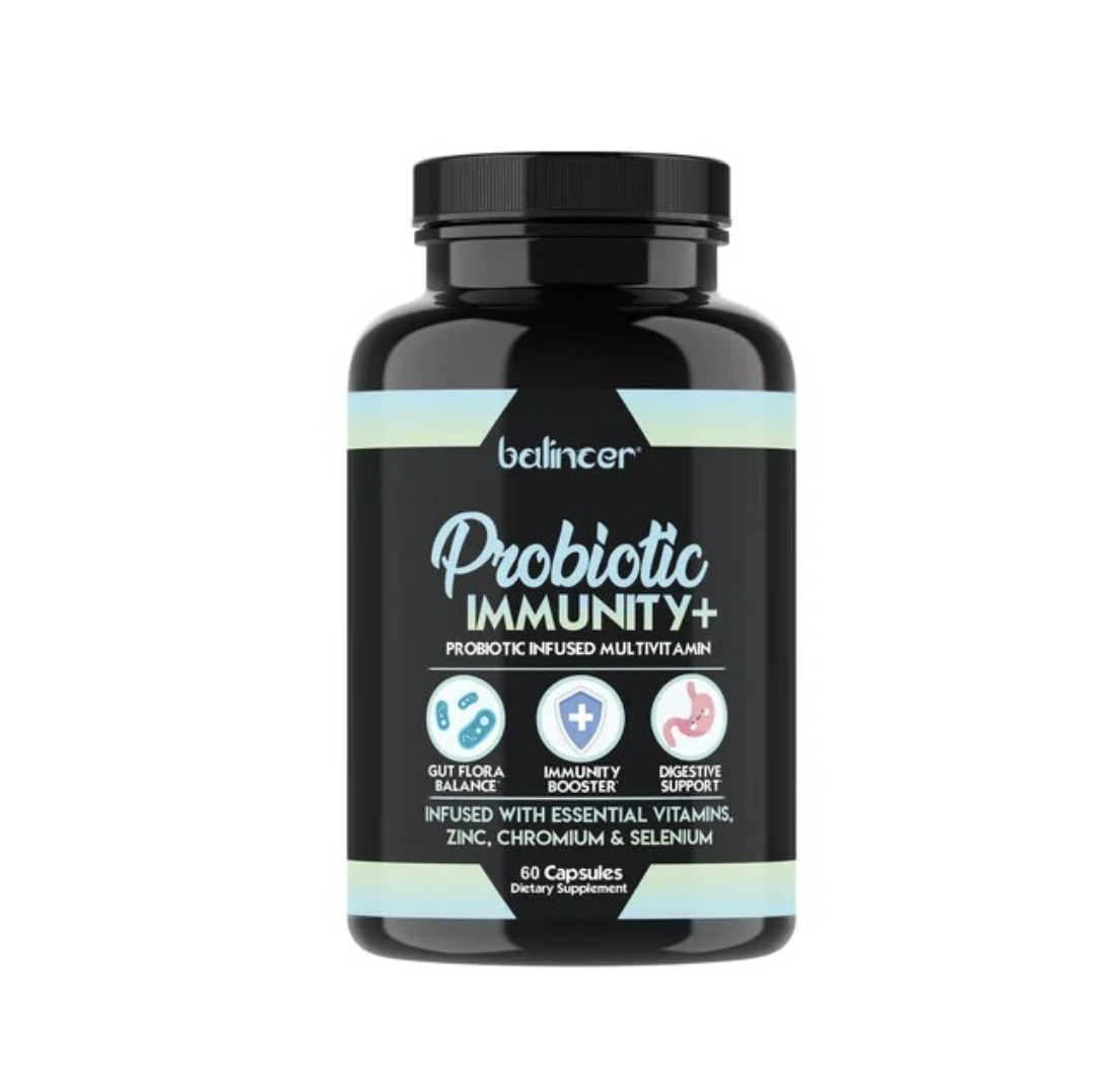 Probiotic Infused Multivitamin for Immune, Digestive, Gut, Skin & Liver Health