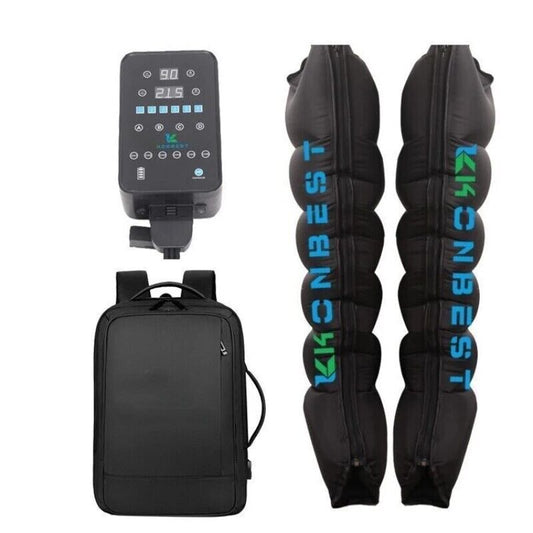 Physiotherapy Grade Air Bag Leg Compression Boots 6 Chambers