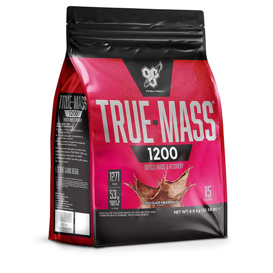 BSN True Mass 1200 Calorie Serve Mass Gainer Chocolate Milkshake