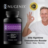 Nugenix PM ZMA Night-time Free Testosterone Booster and Sleep Support 120 Count