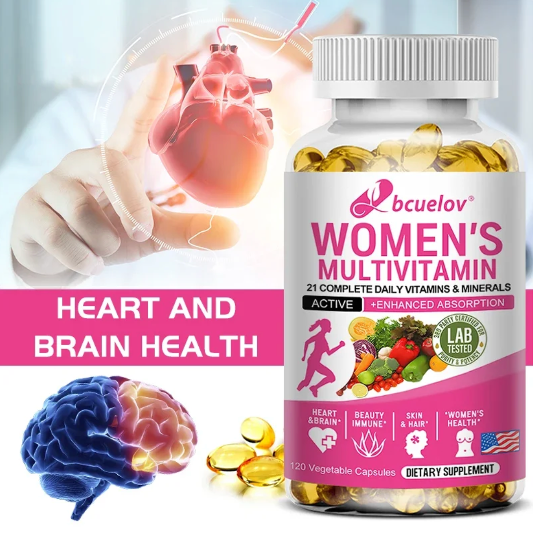 Women's Daily Multivitamin 120 capsules