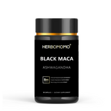 Black Maca with Ashwagandha - Natural Testosterone Booster & Muscle Growth