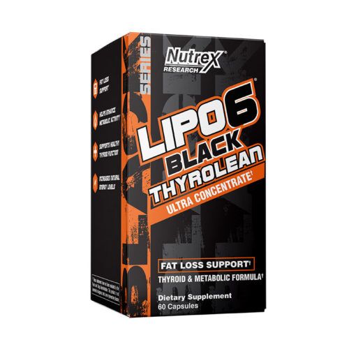 LIPO-6 BLACK THYROLEAN Thyroid & Metabolic Fat-Loss Support