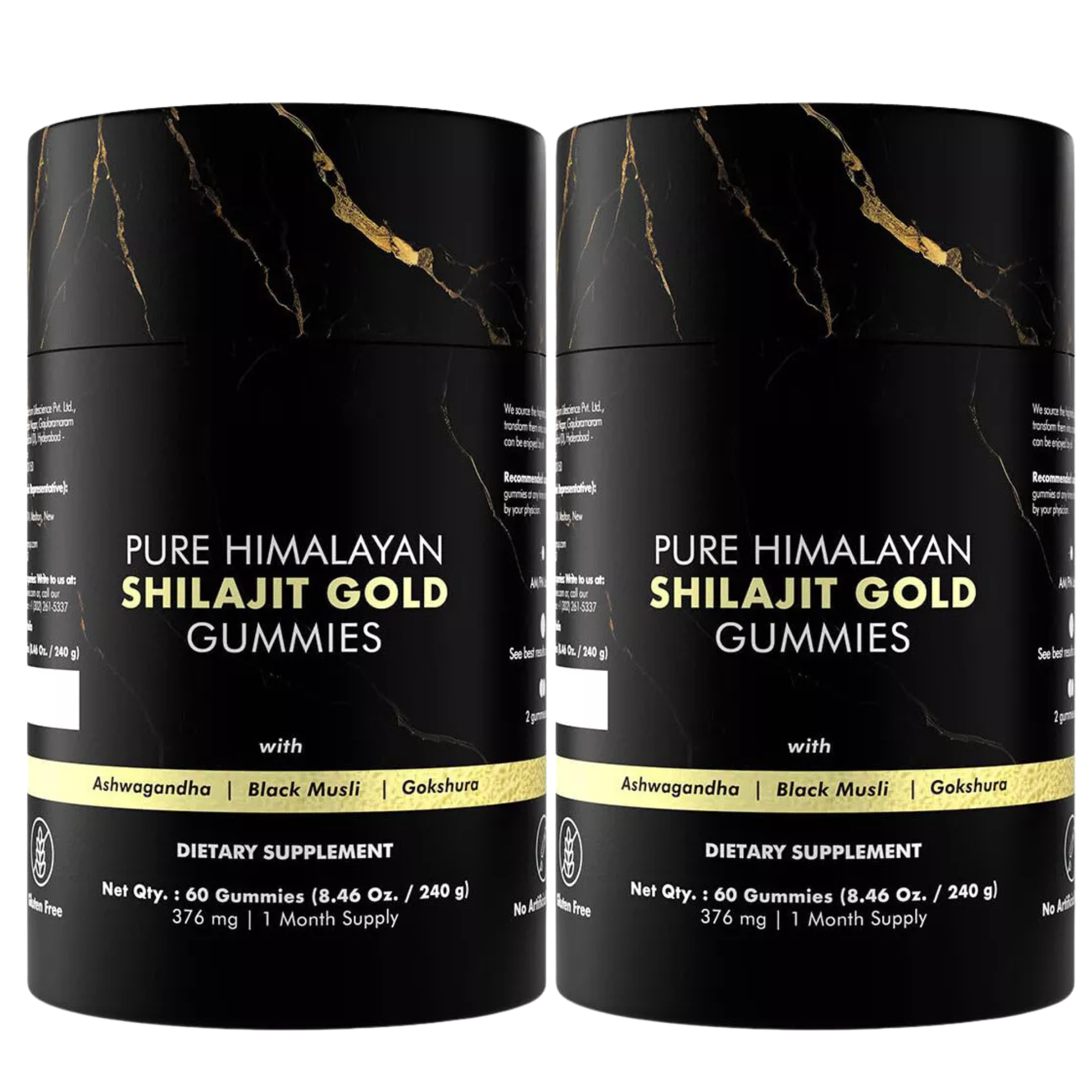 Pure Himalayan Shilajit Gummies - Gold Lab Tested