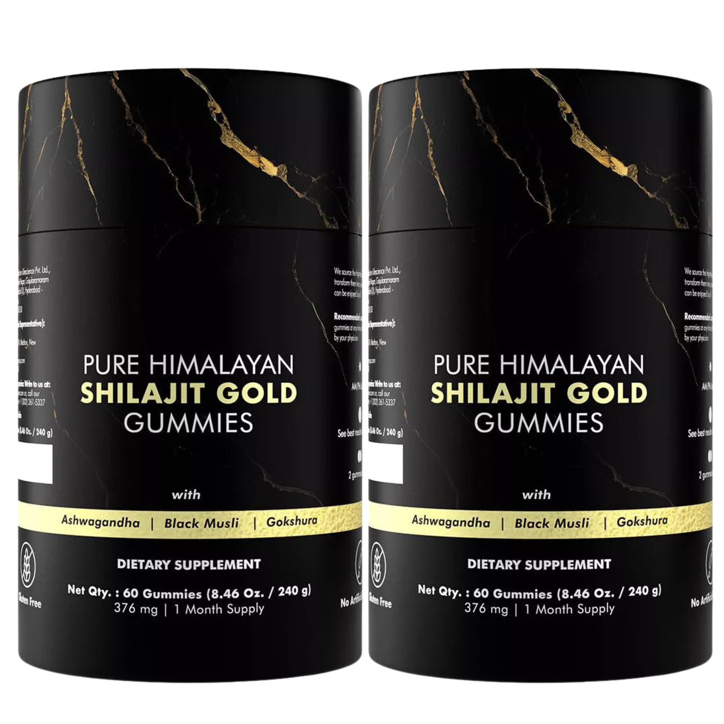 Pure Himalayan Shilajit Gummies - Gold Lab Tested