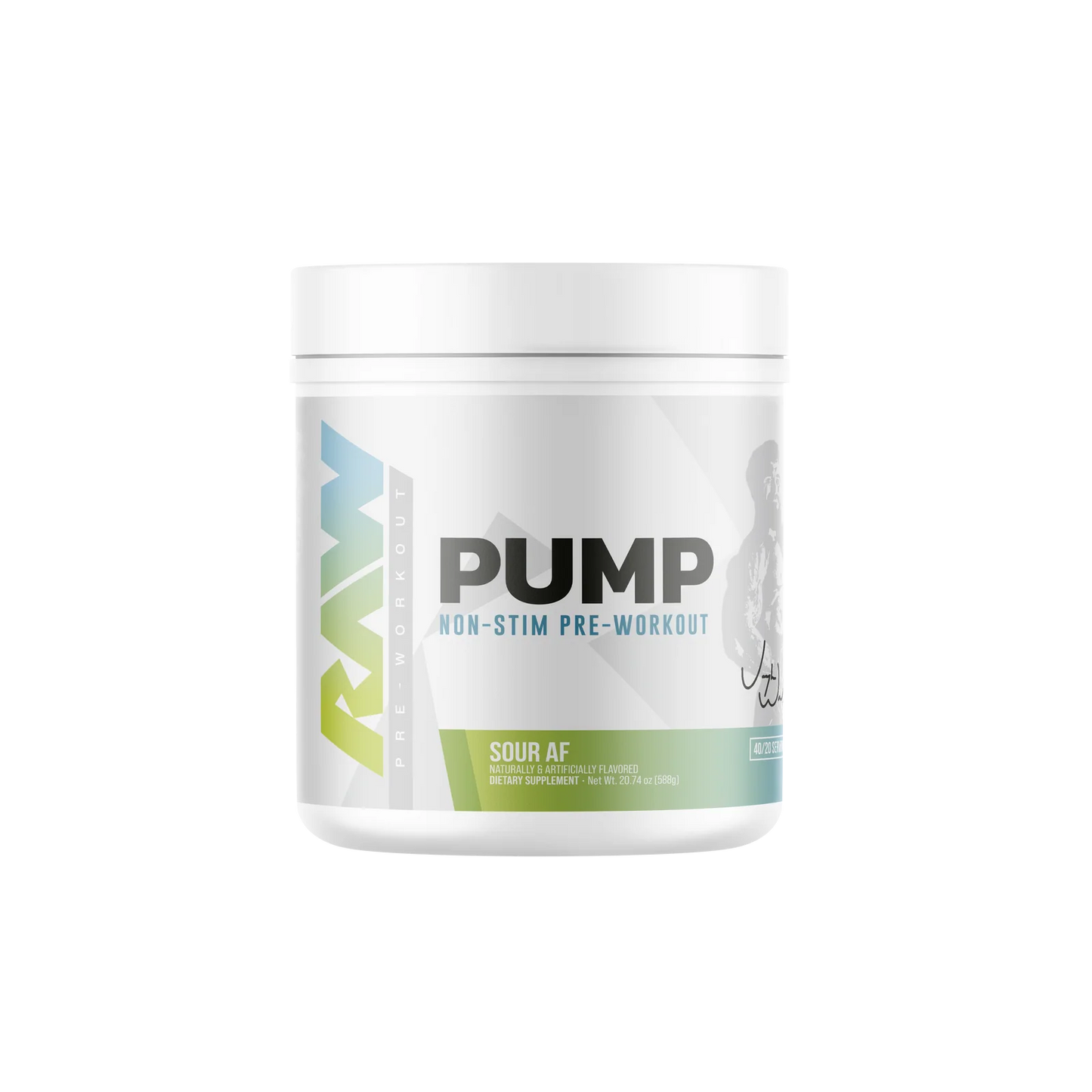 Raw Nutrition - Pump - Non-Stim Pre-Workout - 40 Serves