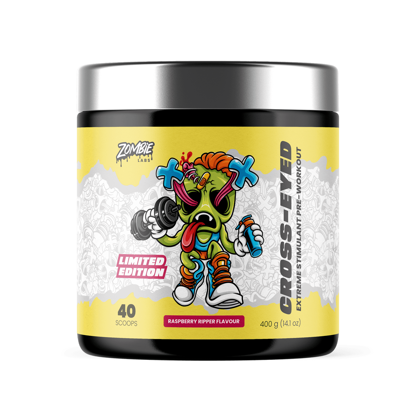 Zombie Labs Cross-Eyed Pre-Workout - 40 Serves