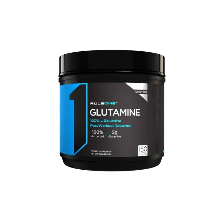 Rule 1 Glutamine - Post Workout Recovery - 750g  - 150 Serves