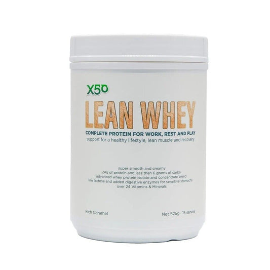 X50 Lean Whey Protein - 15 Serves