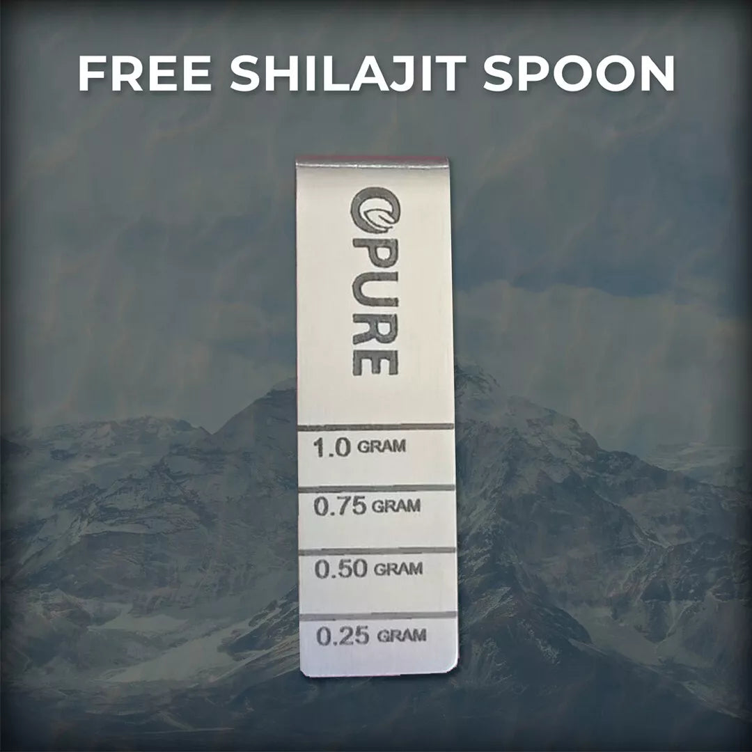 Pure Shilajit Resin 25 grams with Fulvic Acid