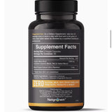 Natgrown Black Red Yellow Peruvian MACA Powder - 120 Count