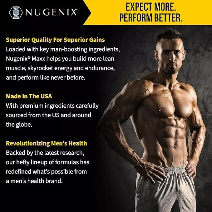 Nugenix® Maxx Testosterone Booster 30 Serves