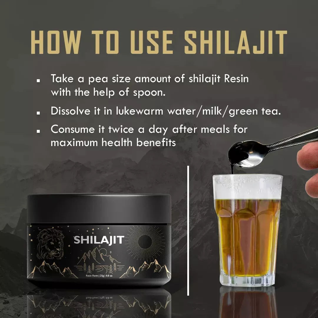 Pure Shilajit Resin 25 grams with Fulvic Acid