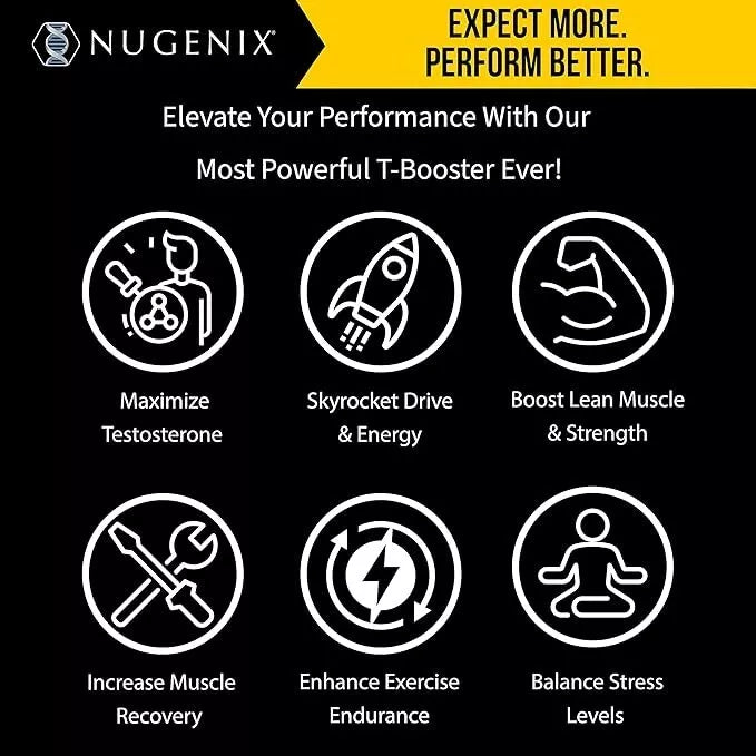 Nugenix® Maxx Testosterone Booster 30 Serves