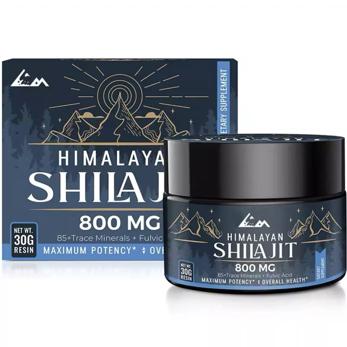 HIMALAYAN SHILAJIT Organic Soft Resin Extremely Potent Fulvic Acid 30g