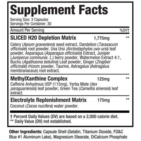 MuscleSport Sliced H20 Revolution 90 Capsules