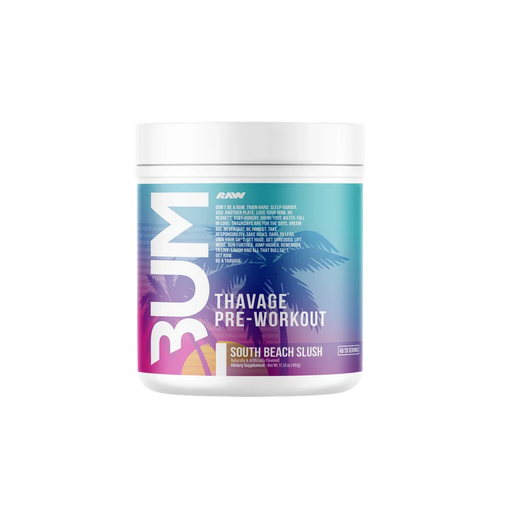 CBUM x RAW THAVAGE - Pre-Workout - 40 Servings
