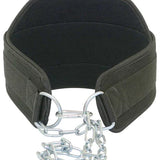Vantage Strength - Neoprene Dip Belt w/ Chain - Black