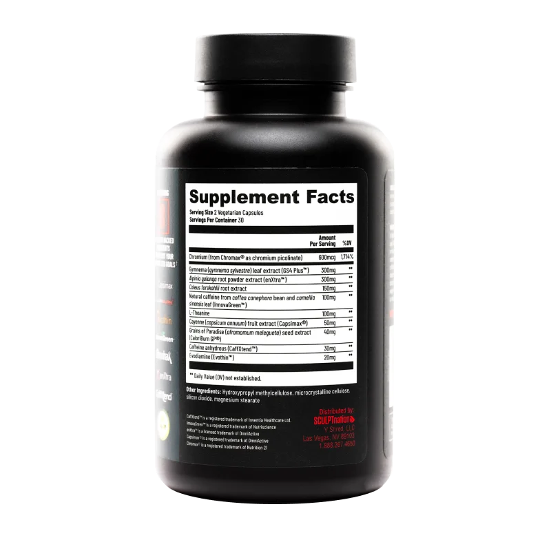 SCULPTnation - BURN EVOLVED 2.0 - 60 Capsules