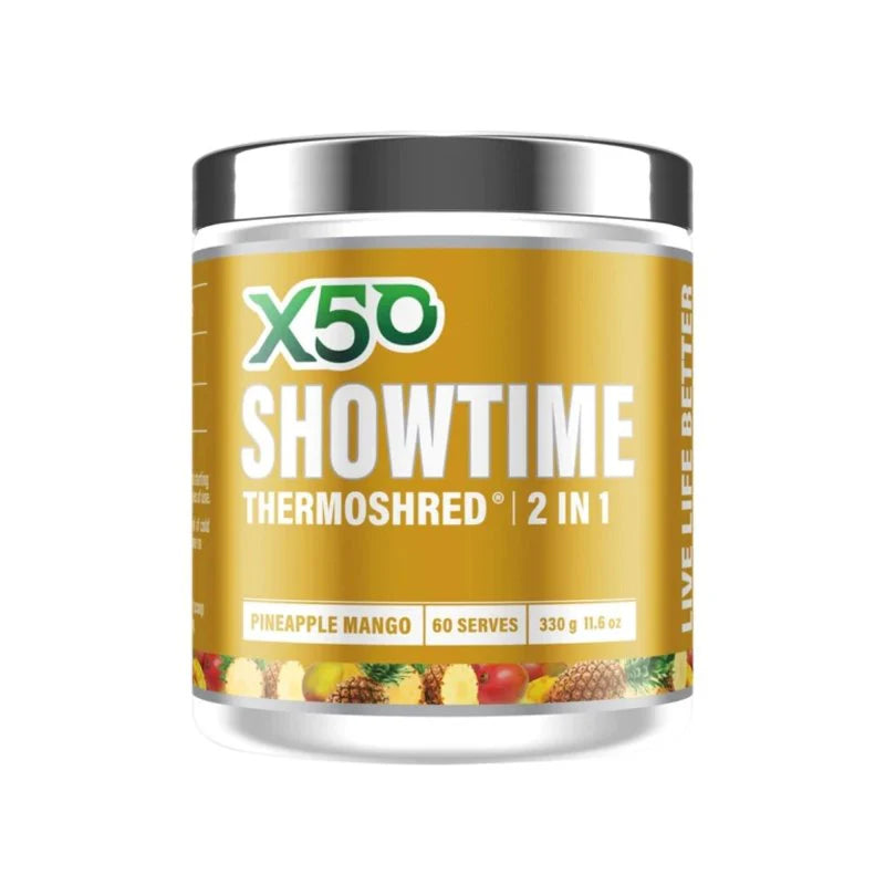 X50 Showtime Thermoshred - 60 Serves