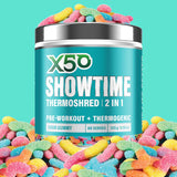 X50 Showtime Thermoshred - 60 Serves