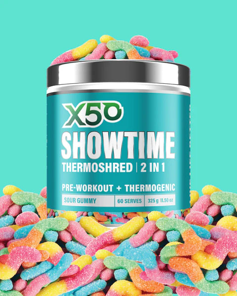 X50 Showtime Thermoshred - 60 Serves